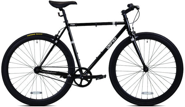 Fisso Single Speed City Bike, Silver / Large