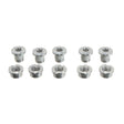 FSA Torx Single Ring Bolt Set Silver Aluminum