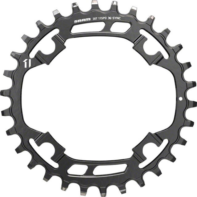 SRAM X-Sync 1x9-11sp 94BCD 3.5mm Steel 30t Black