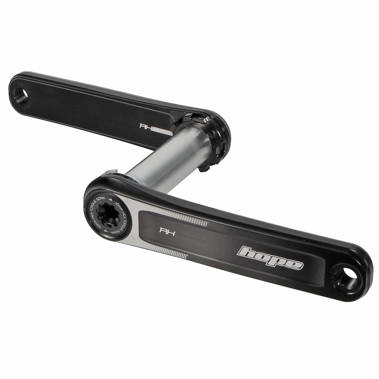 Hope RX Crankset No Spider 175mm Black  