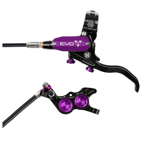 Hope Tech 4 Evo GR4 Disc Brake Right/Rear 74mm Blk/Prpl