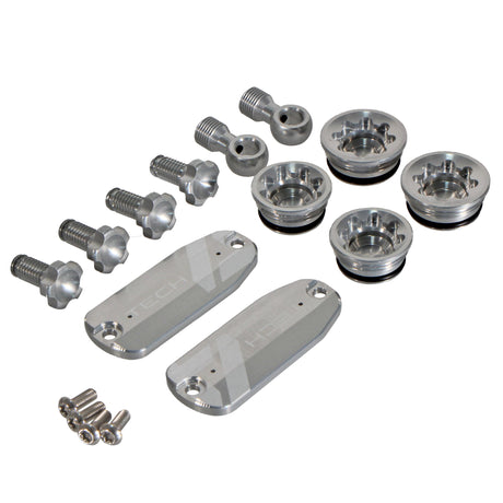 Hope Tech 4 V4 Custom Color Kit Silver