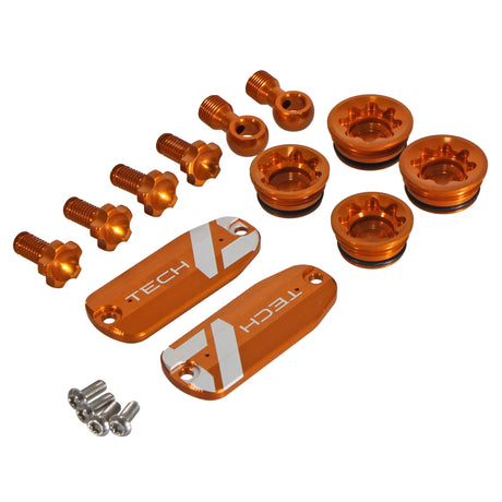 Hope Tech 4 V4 Custom Color Kit Orange