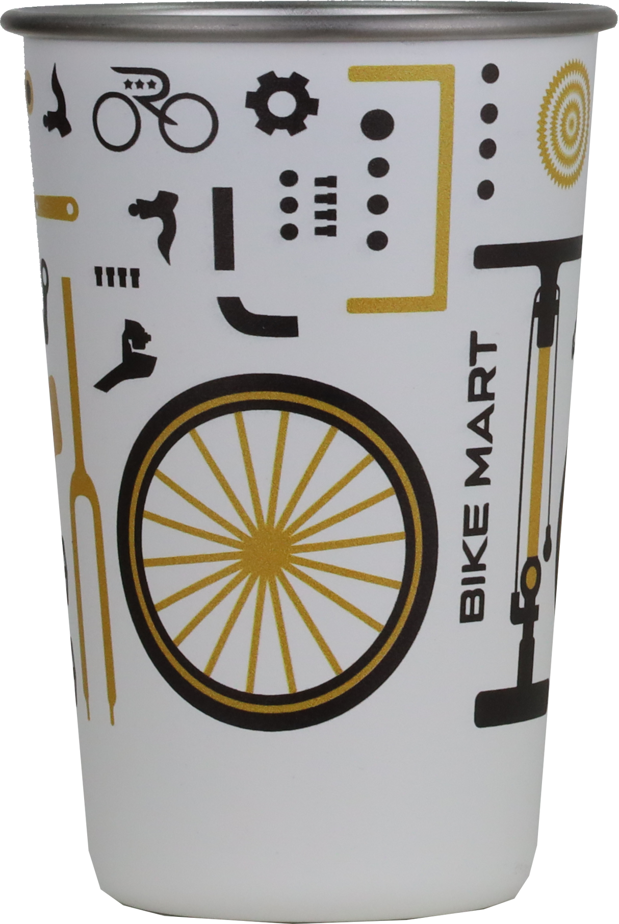 Bike Mart Klean Kanteen 16oz Steel Pint