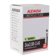 Kenda Butyl-LL Tube 24 x 2.0-2.4" SV Each