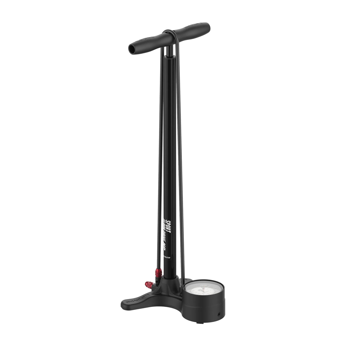 Lezyne Sport Floor Drive 3.5 DV Pump Flat Black