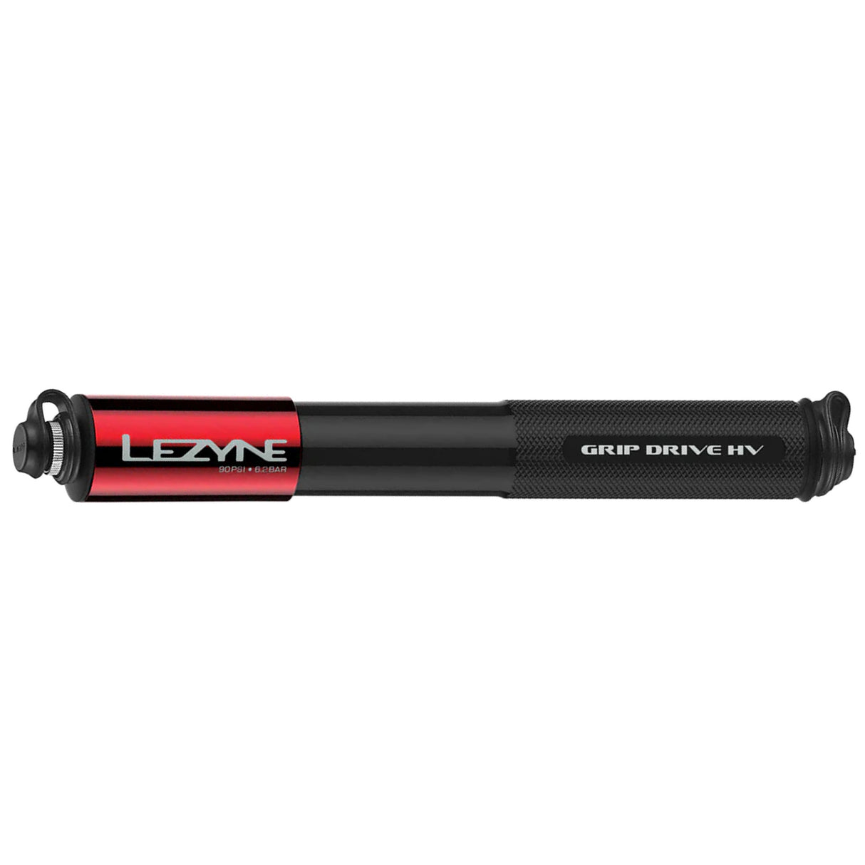 Lezyne Grip Drive HV Pump Medium Red  
