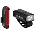 Lezyne Mini Drive 400XL and Stick+ Light Pair Black/Black