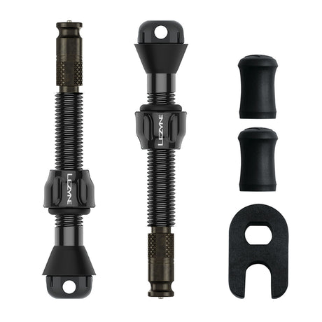 Lezyne Clik TLR Tubeless Valve Pro 44mm Black Pair