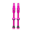 Muc-Off Big Bore Lite Tubeless Valve 60mm Pair - Pink  