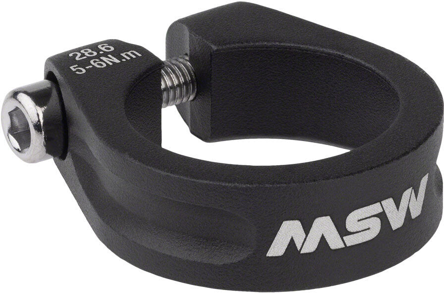 MSW Seatpost Clamp - 28.6mm, Black