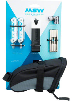 Ride and Repair Kit with Seatbag and CO2