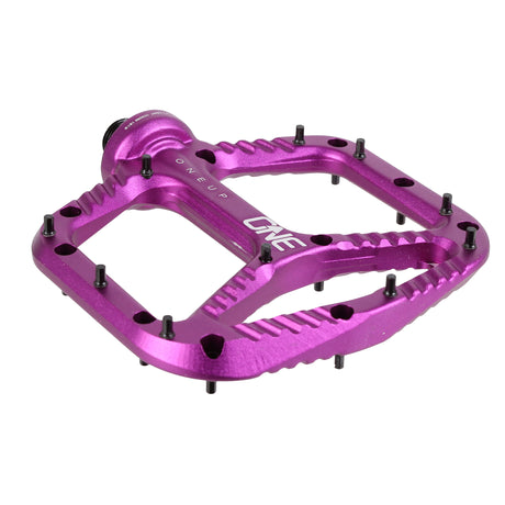 OneUp Components Aluminum Platform Pedals Purple
