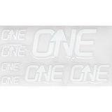 OneUp Components Riser Bar Decal Kit White