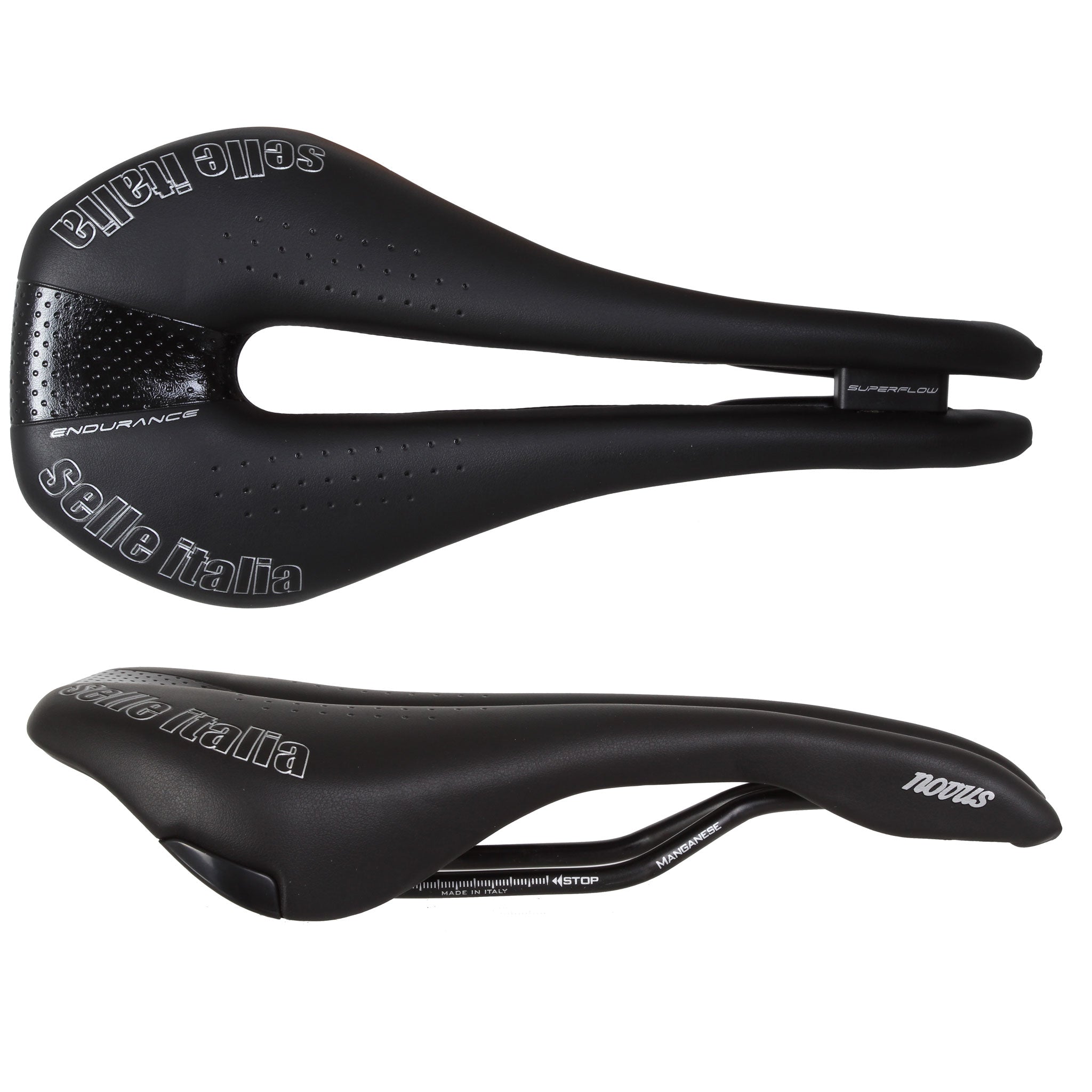 Selle Italia Novus Superflow Endurance Saddle - Black – Bike Mart