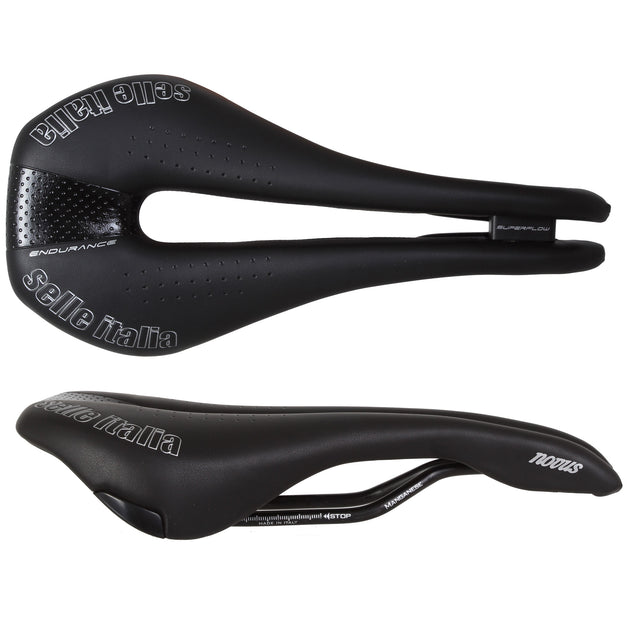 Selle Italia Novus Endurance TM Superflow S3 Manga Rails Blk