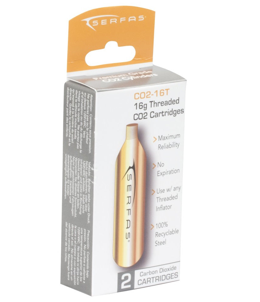 16-Gram CO2 Threaded Cartridges