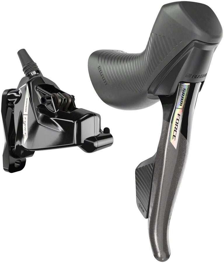 Force AXS HRD eTap Shift/Brake Lever and Hydraulic Disc Brake Caliper - Right/Rear, Flat Mount, 20mm Offset