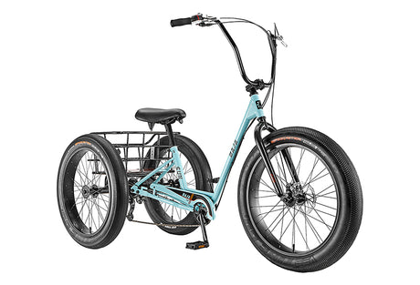 3 wheel bicycles near me Outroad Adult Tricycle, 24/26 inch 1 Speed Cruiser Trike, Bikes with Large Basket for Seniors, Women, Men, Adult Trikes for Shopping Picnic Outdoor Sports, 24 inch Blue : Sports & Outdoors Adult Tricycles Trikes Bike Mart