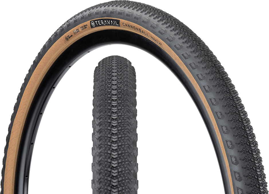 Cannonball Tire - Tubeless / Folding / 60 TPI