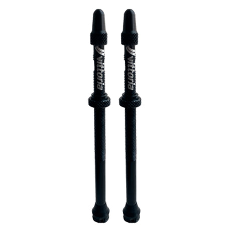Vittoria Multiway Tubeless Valve Alloy Black 100mm (Pair)  