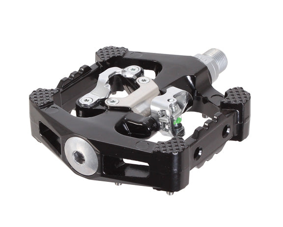 wellgo flat pedals Wellgo Flat Pedals WAM-D10 Two-in-One Black