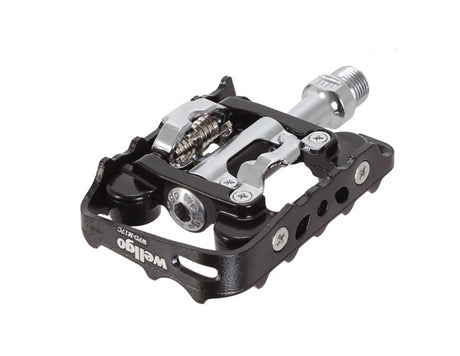 Wellgo WPD-M17C Clipless/Cage Pedals Black/Black 