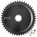 Wolf Tooth Components Aero Chainring 8-Bolt Drop-Stop B 46T Blk