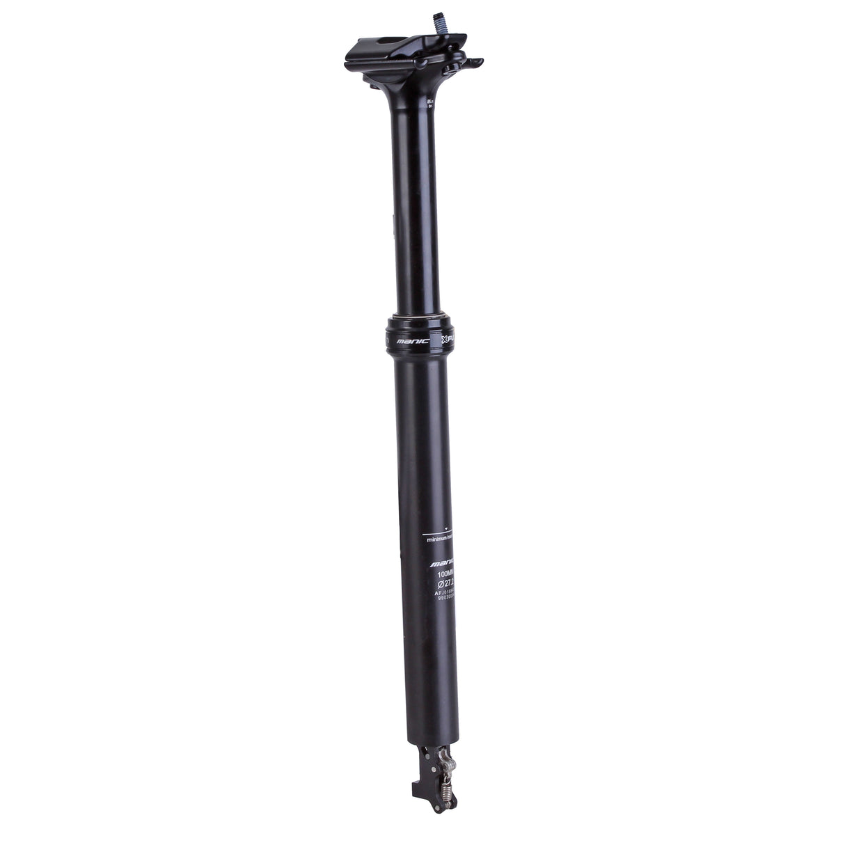 X-Fusion Shox Manic Remote Seatpost (100) 27.2x350mm