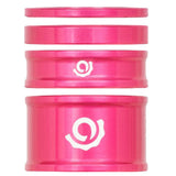 Industry Nine Headset Combo Spacer Kit 1-1/8" Set/4 Pink