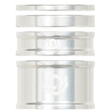 Industry Nine Headset Combo Spacer Kit 1-1/8" Set/4 Silver