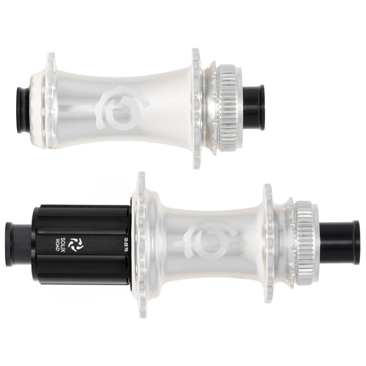 Industry Nine Solix CL Disc Hubs 12x100/142 TA 28h HG11 Silver